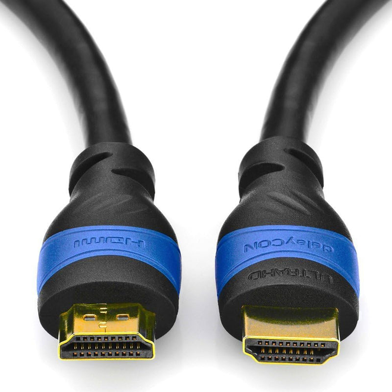 deleyCON 25m HDMI Kabel - Kompatibel zu HDMI 2.0a/b/1.4a - 4K UHD 2160p (4096x2160 Pixel) Full HD HD