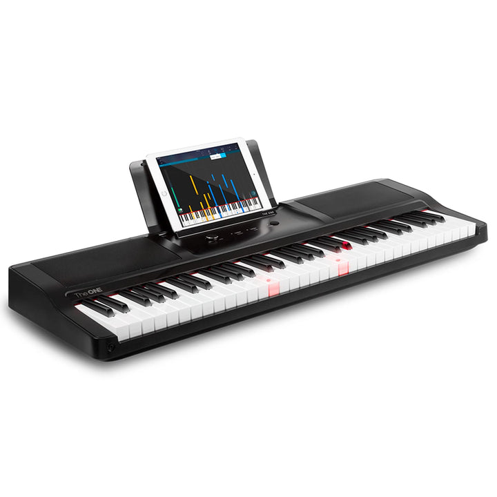 The ONE Smart Keyboard Light, 61 Tasten E-Piano mit Anschlagdynamik, tragbares Keyboard für Anfänger