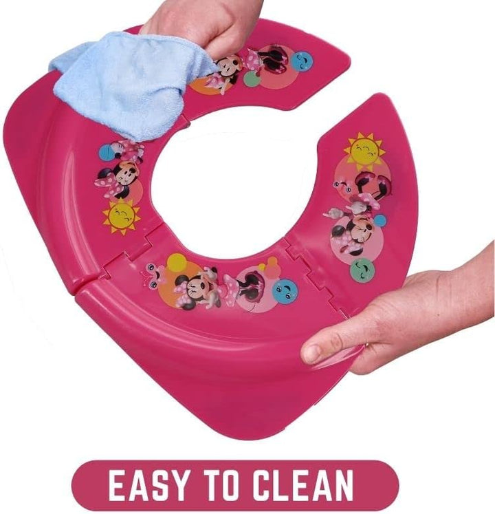 Disney Minnie Mouse Smile Klappbarer Töpfchensitz – Reise-Töpfchentrainingssitz
