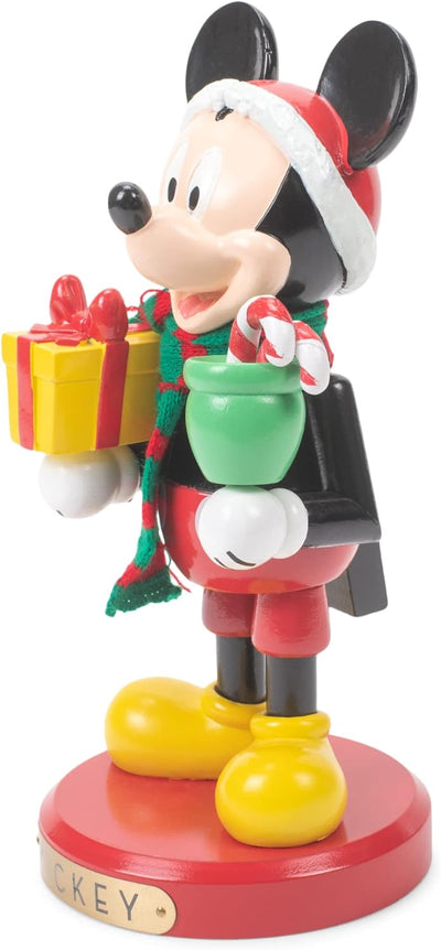 Disney DN6211L Mickey Mouse Nussknacker, Holz,Harz, Mehrfarbig, 10 Inch, 10 Inch