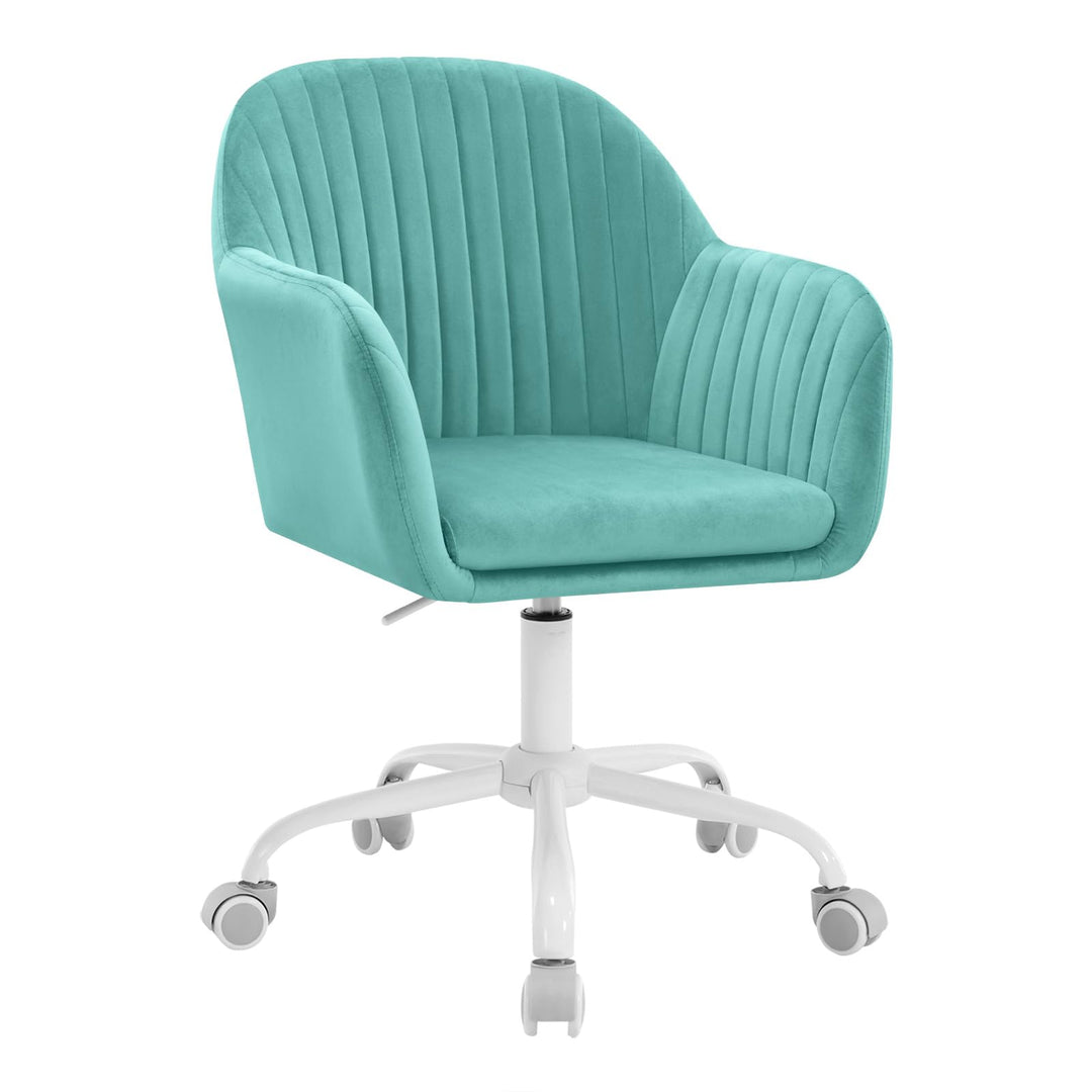 WOLTU Schreibtischstuhl, Bürostuhl ergonomisch, Homeoffice Stuhl höhenverstellbar, Schminkstuhl mit