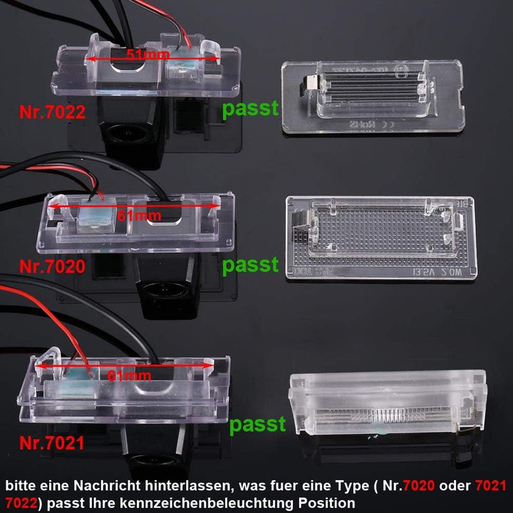 Auto Rückfahrkamera Replacement for BMW 3er E46 316i 318d 318i 320d 320i 323i 325i 325xi 328i 330d 3