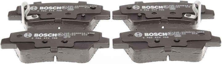 Bosch BP1896 Bremsbeläge - Hinterachse - ECE-R90 Zertifizierung - vier Bremsbeläge pro Set