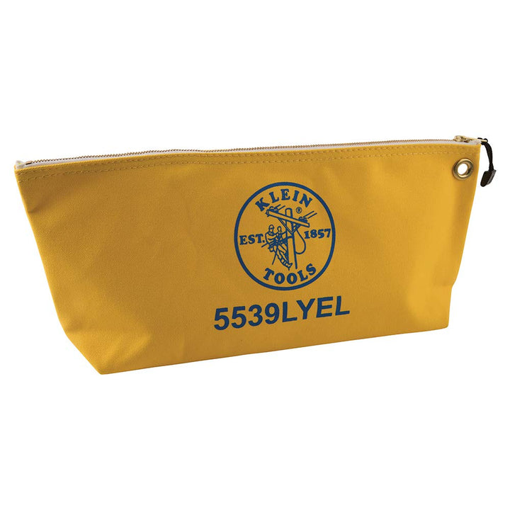 Klein Tools Canvas Tasche mit Reissverschluss gross gelb 5539LYEL Gelb L, Gelb L