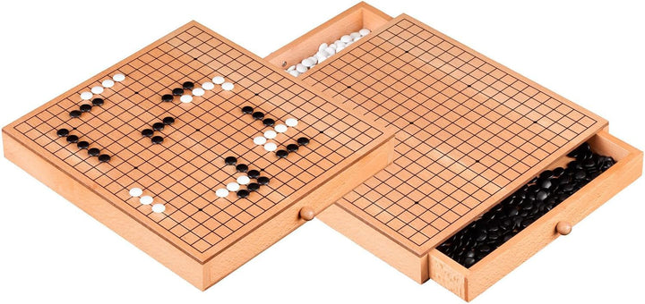 Philos 3229 - Brettspiel "Go & Go Bang" 300x285x40 mm
