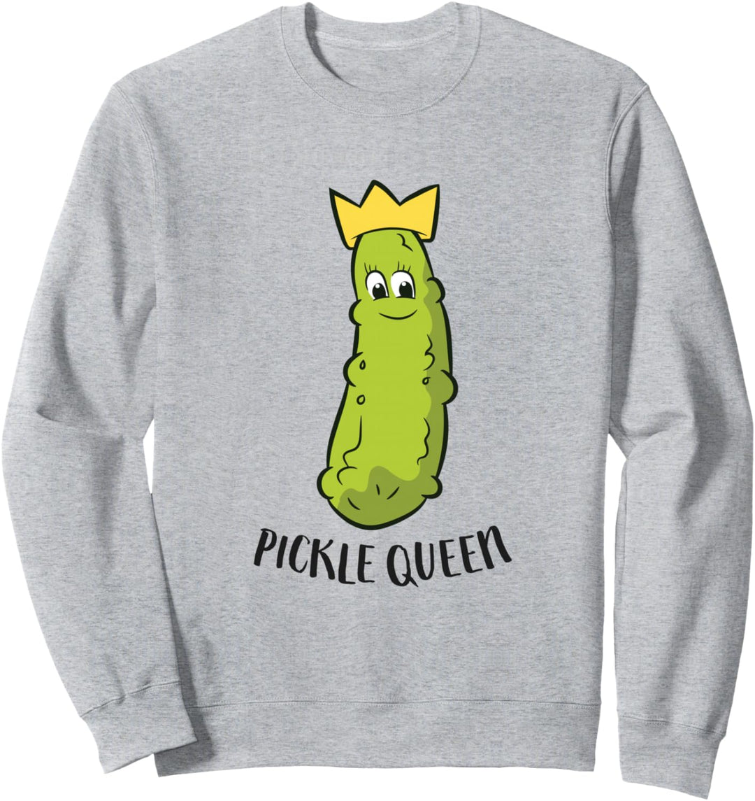 Pickle Queen Lustige Gurke Gurke Girl Sweatshirt