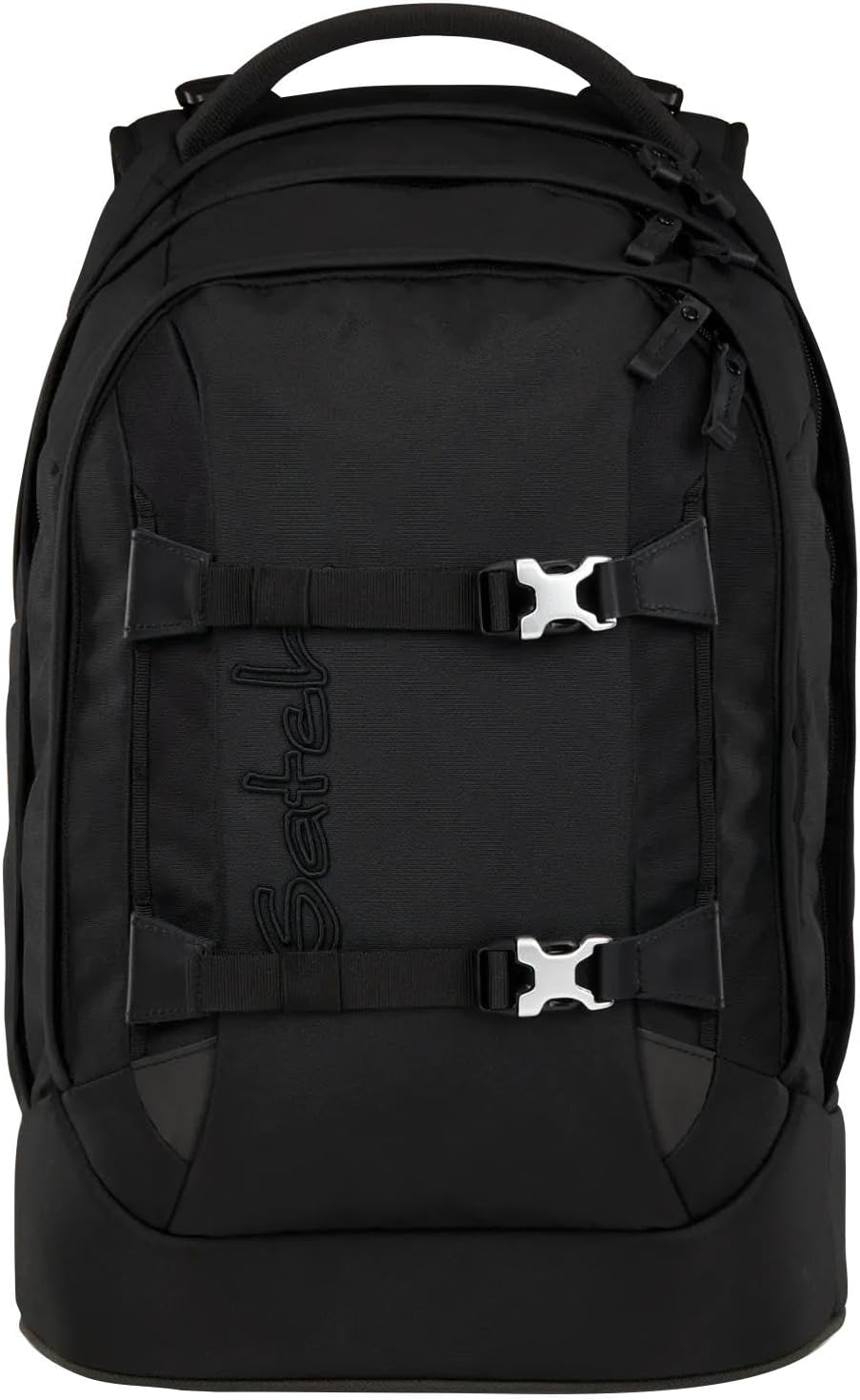 Satch Pack ab 5. Klasse ergonomisch 30L Stauraum standfest Organisationstalent Nordic Black - Schwar