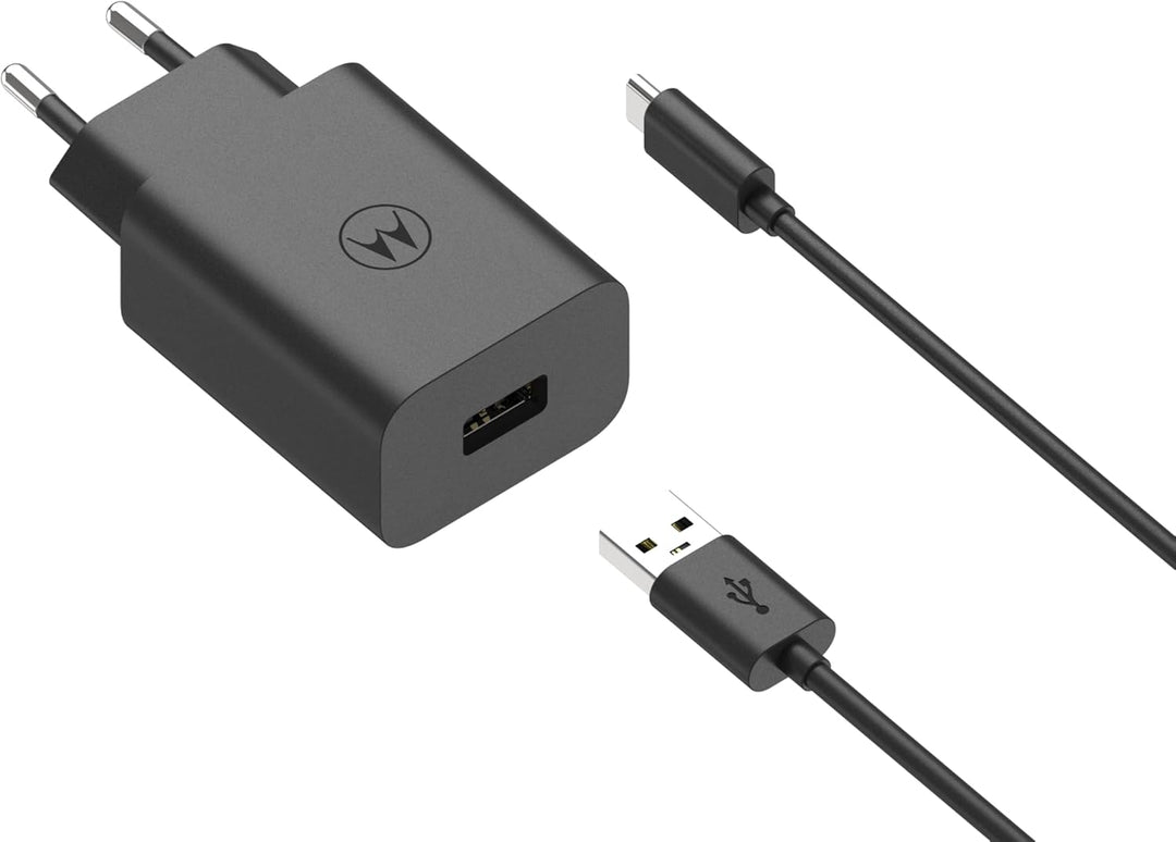 Motorola Turbopower 33 – Ladegerät Rot Elektro mit Kabel USB-C – USB-C 33 W – Schnellladung 33W, 33W