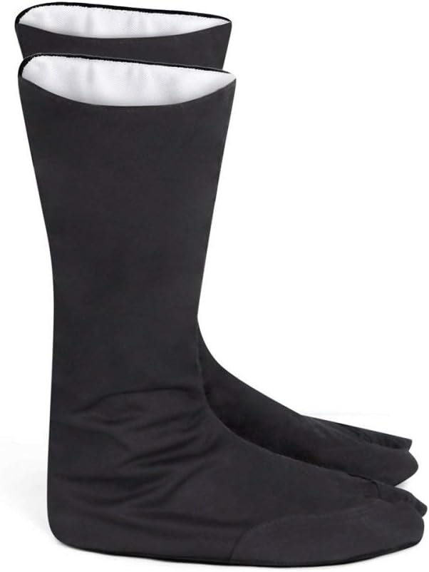Playwell Martial Arts Nina Tabi-Stiefel aus Kunstleder 41 EU Schwarz, 41 EU Schwarz