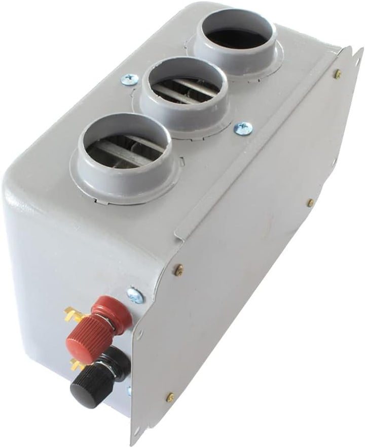 TOTMOX 12V 800W Autoheizung Winterheizung Compact Autoheizung 3 Luftauslässe, 2 Ein/Aus-Schalter, 12