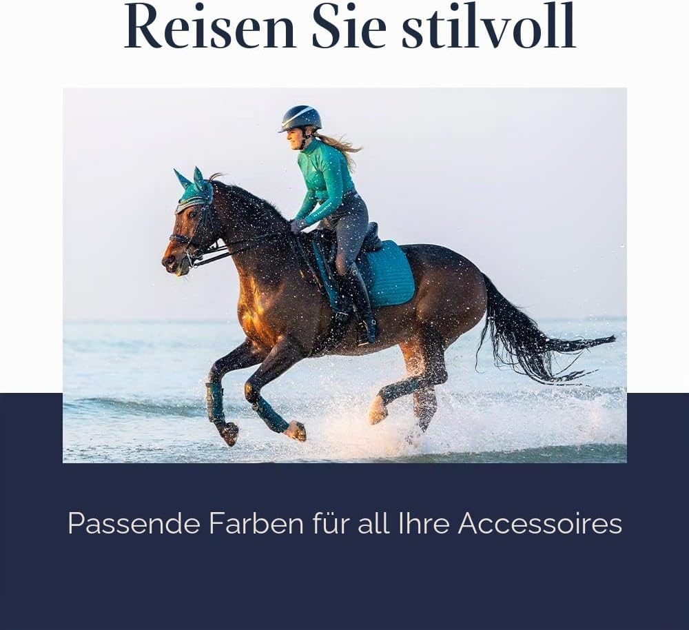 LeMieux X-Grip Silicone Dressage Square Dressurschabracke L Schwarz, L Schwarz