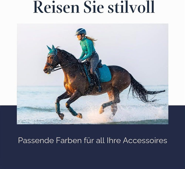 LeMieux X-Grip Silicone Dressage Square Dressurschabracke L Schwarz, L Schwarz