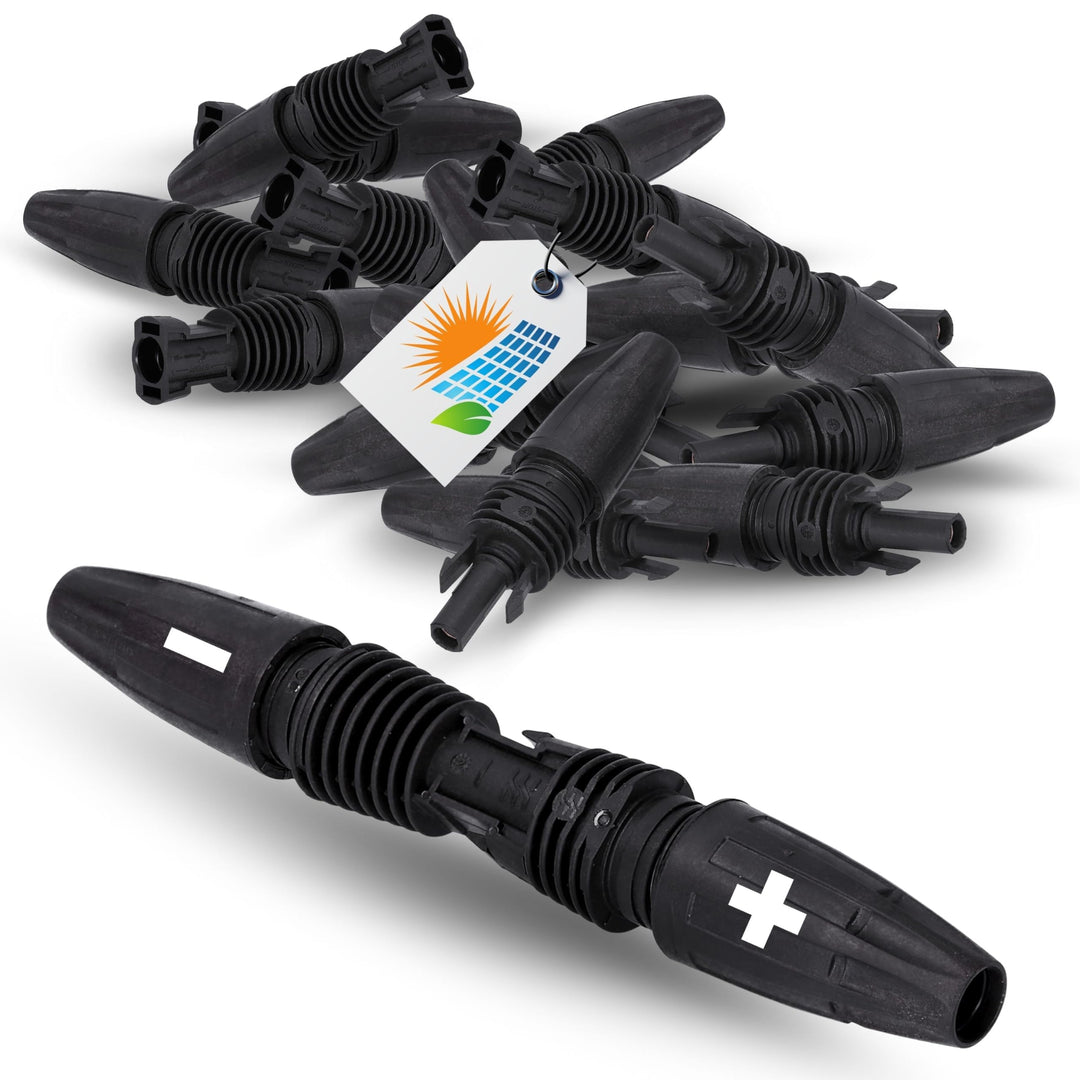 Weidmüller 5x PV-Stick Steckverbinder - Photovoltaik Solarstecker Set | Snap In Technologie für 1.50