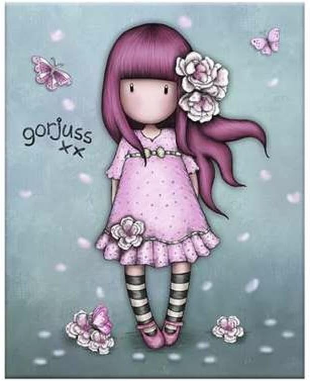 Santoro M1040 Gorjuss Sparkle & Bloom Display Haftnotizen 1048GJD01 - Catch A Falling Star, Cherry B