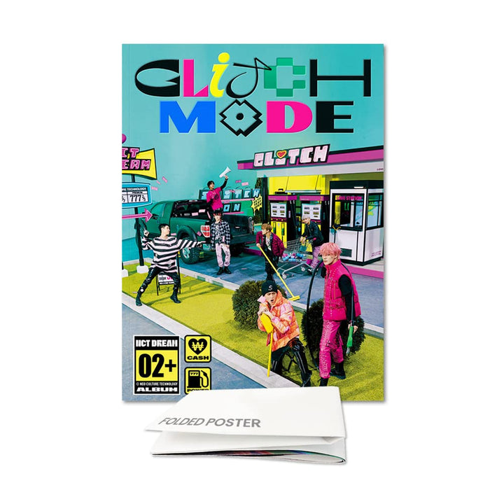 DREAMUS NCT Dream – Glitch Mode the 2nd Fotoalbum Version (B ver), Gold, (SMK1376), B ver