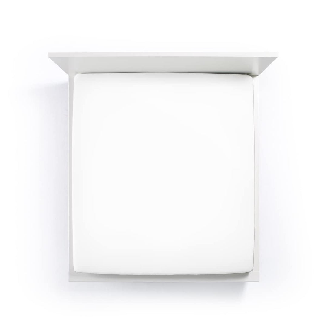 Formesse Bella-Donna Jersey Spannbettlaken Weiss, 90x190-100x220 cm