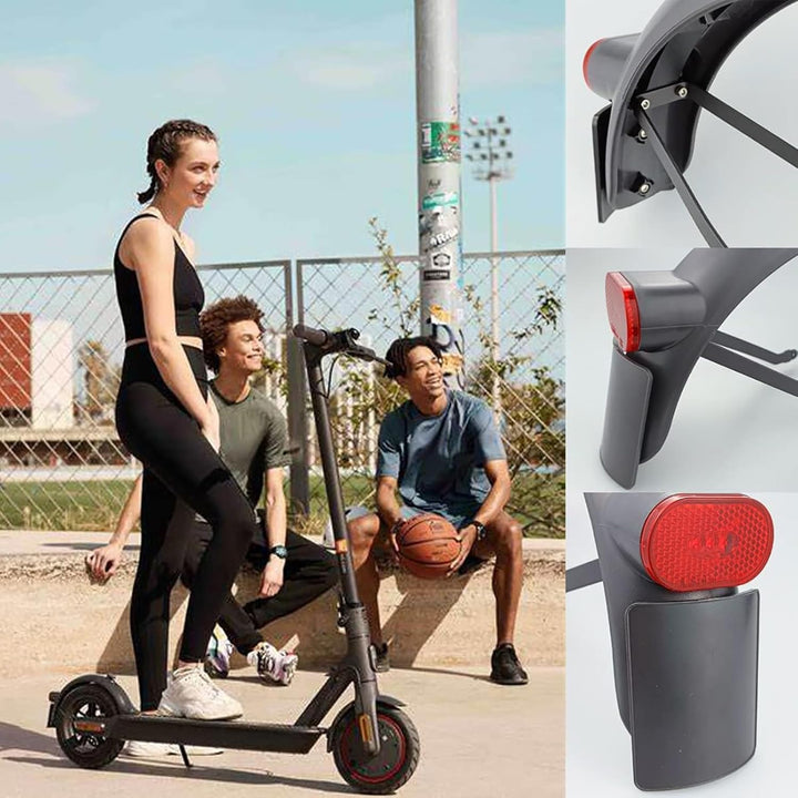 Hinterer Kotflügel Electric Scooter 3 Hinterer Kotflügel Ersatz Sets Kompatibel für Xiaomi E Roller
