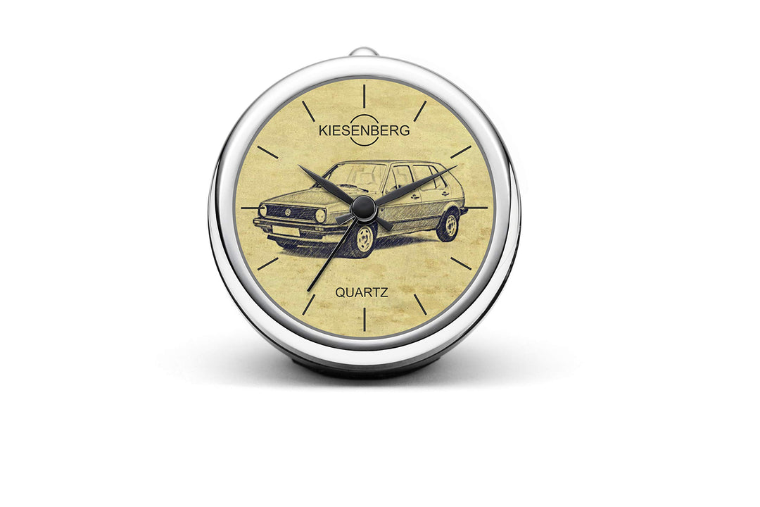 KIESENBERG Design Tischuhr Geschenk für Golf 2 Fan Uhr T-20605