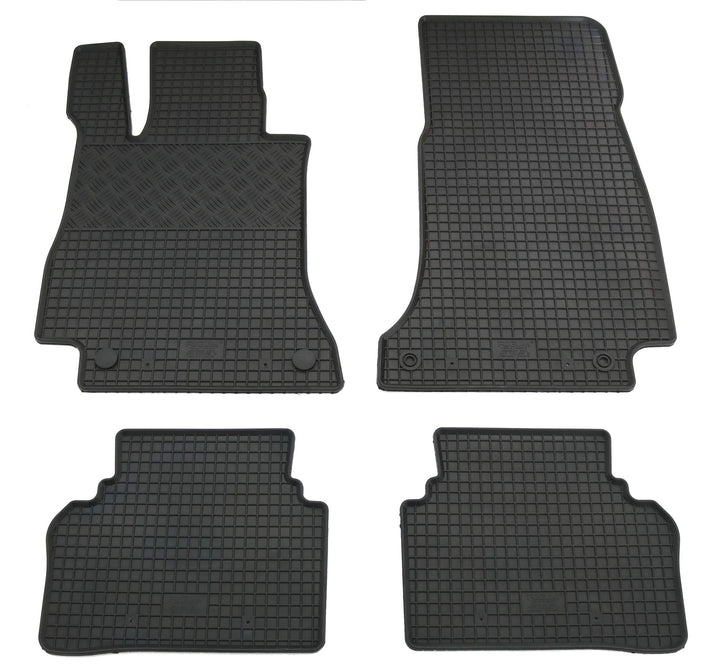 Gummi Fussmatten Set, 4teilig, Gummifussmatten Gummimatten Matten