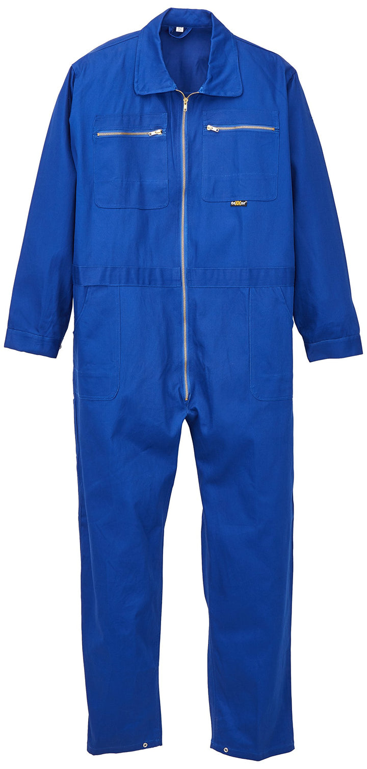 teXXor Overall Basic, Arbeitsoverall Anzug kornblau 64, 8042 64 Blau, 64 Blau