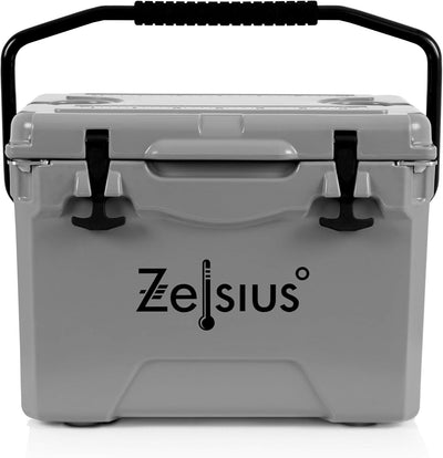 Zelsius Kühlbox 25 Liter | Coolbox | Tragbare Cooling Box ideal für Auto Camping Urlaub Angeln Freiz