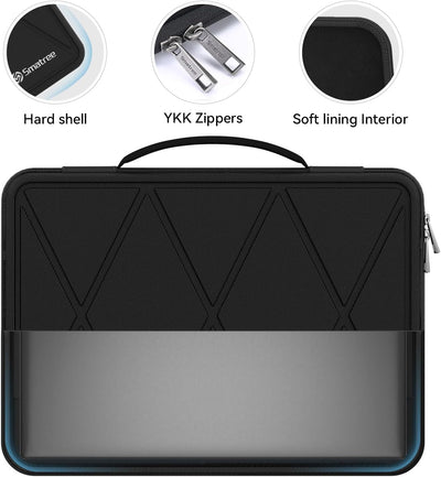 Smatree Hard Eva Schutzhülle Case Kompatibel für 13,3 Zoll Apple MacBook Pro M2 2022/M1 2020,MacBook