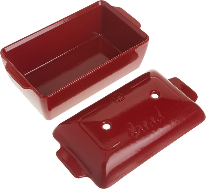 Emile Henry 5506-79 Baguette-Form, 240x150mm, Rot Red 240x150mm, Red 240x150mm