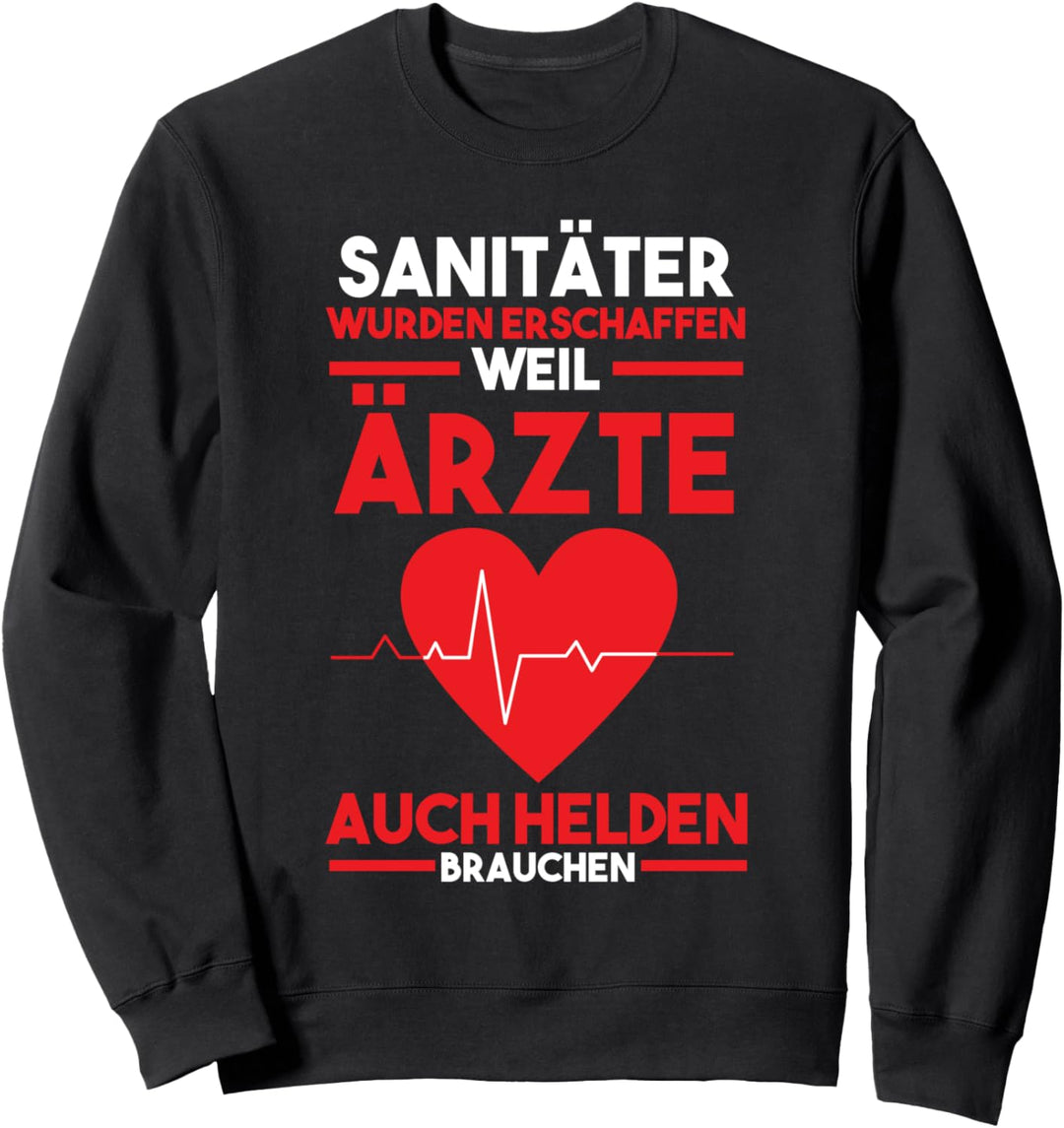 Rettungsdiensgt Rettungssanitäter Sanitäter Sweatshirt