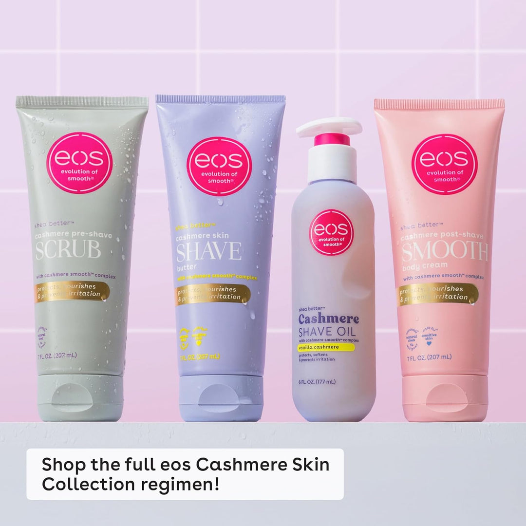 EOS Cashmere Skin Collection Vor-Rasur-Peeling - Vanille-Kaschmir Duft, Körperpeeling, 207 ml