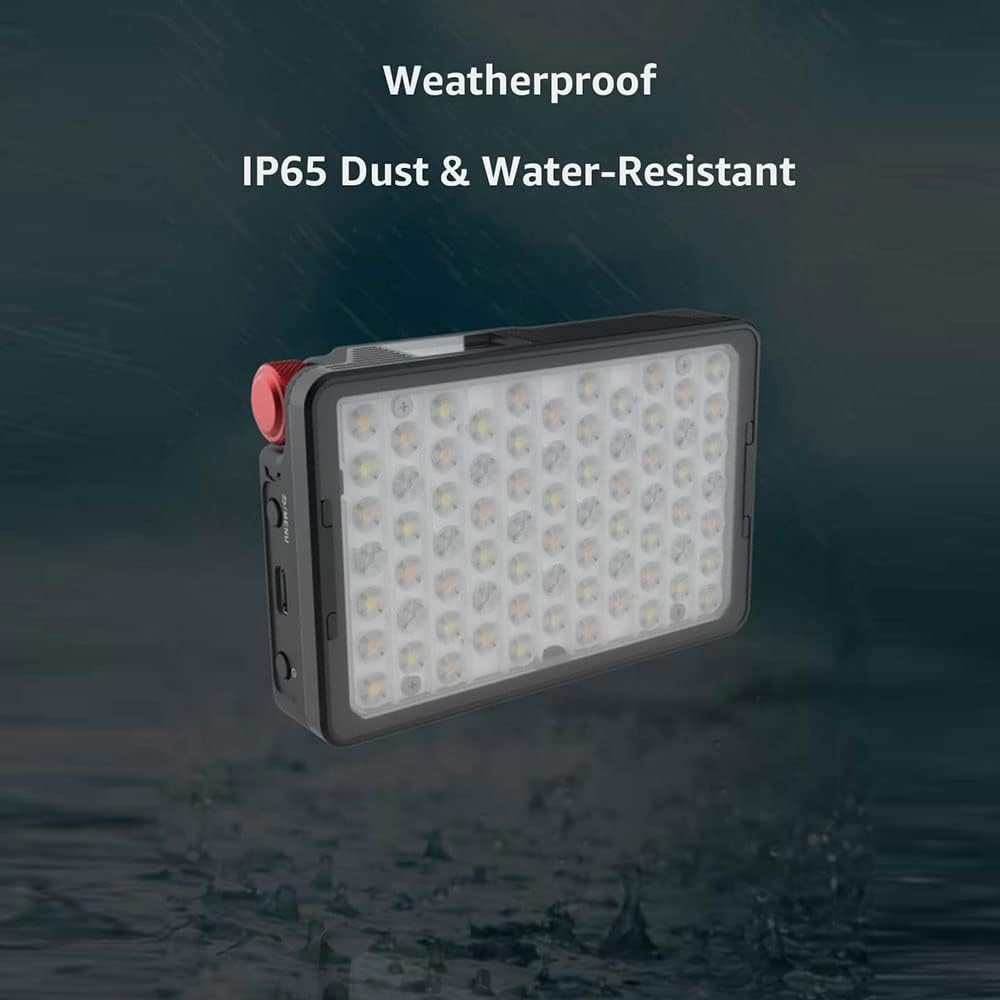 Aputure MC Pro RGBWW Mini LED Videoleuchte Mini tragbares On-Camera Filmlicht mit 2000K-10000K CCT-B