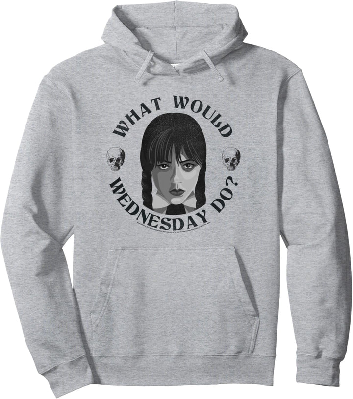 Wednesday What Would Wednesday Do? Pullover Hoodie