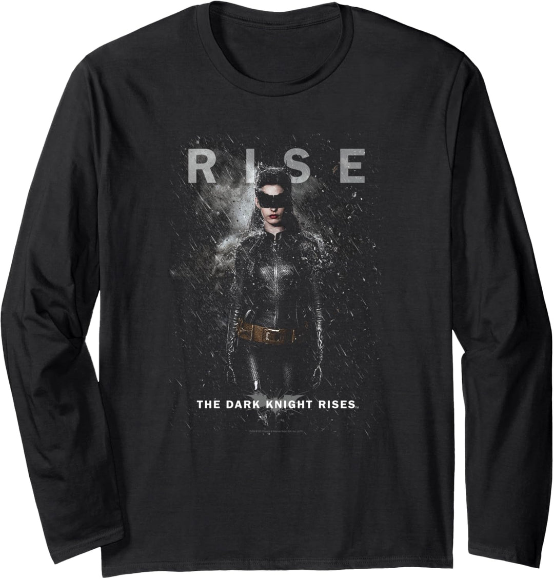 Batman Dark Knight Rises Catwoman Rise Langarmshirt