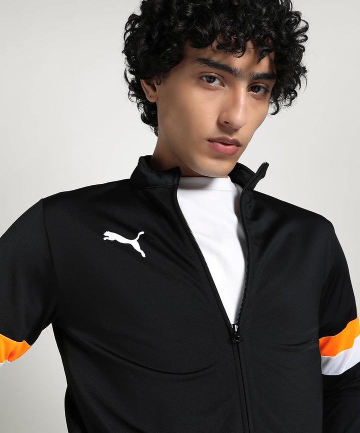 PUMA Herren Individualrise Tracksuit Strickanzüge (1er Pack) S PUMA Black-Heat Fire, S PUMA Black-He