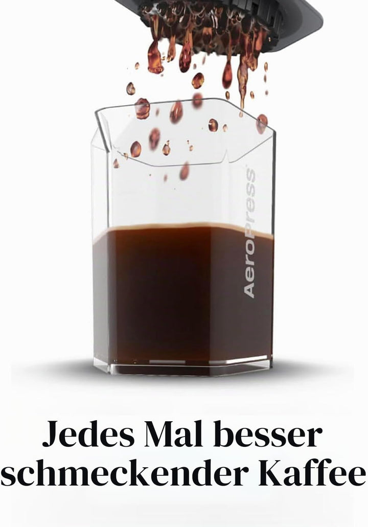 AeroPress Kaffeekaraffe, 600 ml (20 oz) Fassungsvermögen, Bruchsichere Pour Over Karaffe, Ideal für