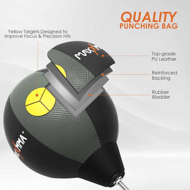 MaxxMMA Advanced Cobra Reflex Bag Kit 2.0 grün L, grün L