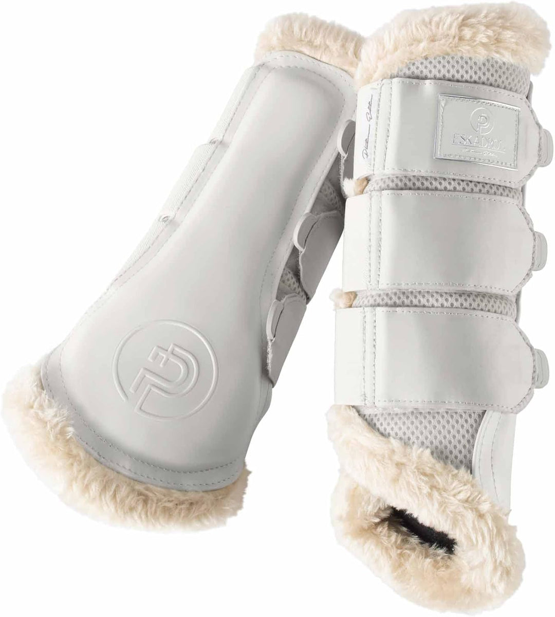 Eskadron Platinum Gamaschen MESH FAUXFUR, 1 Paar pearlgrey S, pearlgrey S