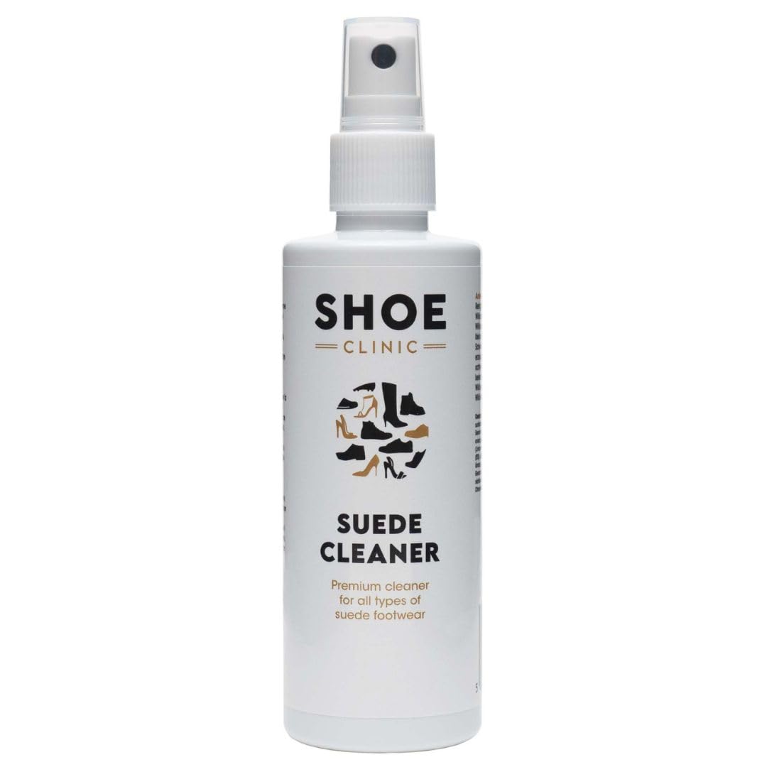 Shoe Clinic Suede & Nubuck Care | Cleaning Spray, Waterproof Protector Spray & Suede Brush Cleaner K