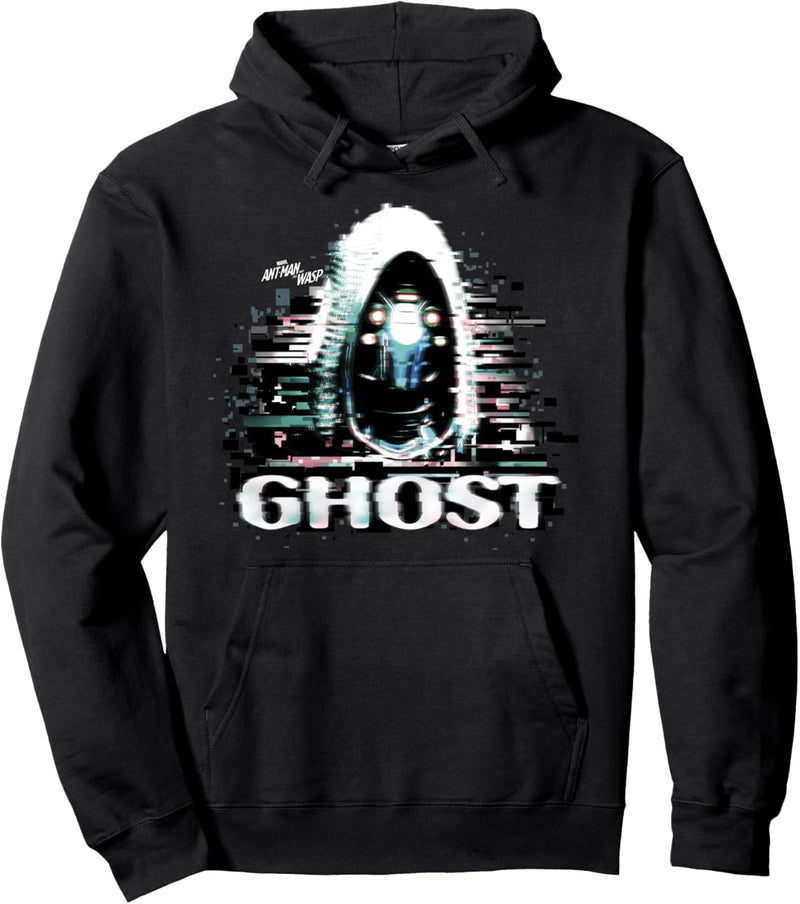 Marvel Ant-Man And The Wasp Ghost Glitch Portrait Pullover Hoodie