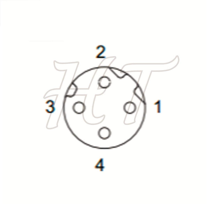 Encoder-Sensor M12 4-polig D-Code RJ45 Cat.6 Ethernet geschirmtes Kabel Industriemaschinen Kamera Ne