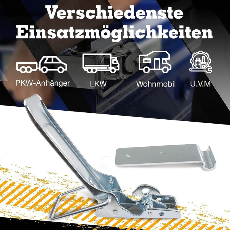 Safetytex Exzenterverschluss Spannverschluss - Bordwandverschluss Verzinkt - Anhänder Zubehör - 210