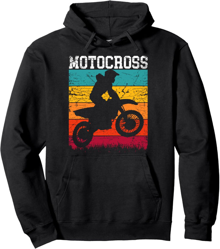Motocross Dirt Bike Motocrossbiker Enduro Supermoto Geschenk Pullover Hoodie