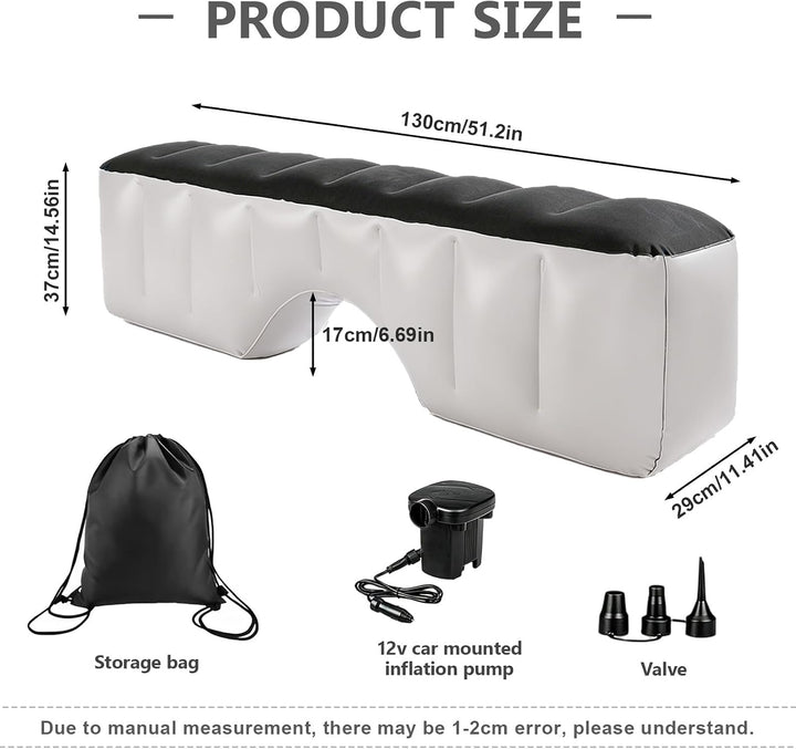 MeYuxg Lückenpolster Auto Rückbank,130 * 27 * 37cm Auto Rücksitz Lückenpolster,Rücksitz Lücke Pad Lu