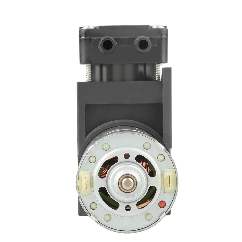 Vakuumpumpe, DC12V 42W Mini-Ölfreie Vakuumpumpe -85KPa Durchfluss 40L / min, Mini-Luftpumpenmotor