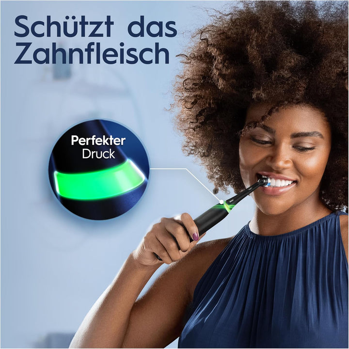 Oral-B iO Series 4 Plus Edition Elektrische Zahnbürste/Electric Toothbrush, PLUS 3 Aufsteckbürsten,