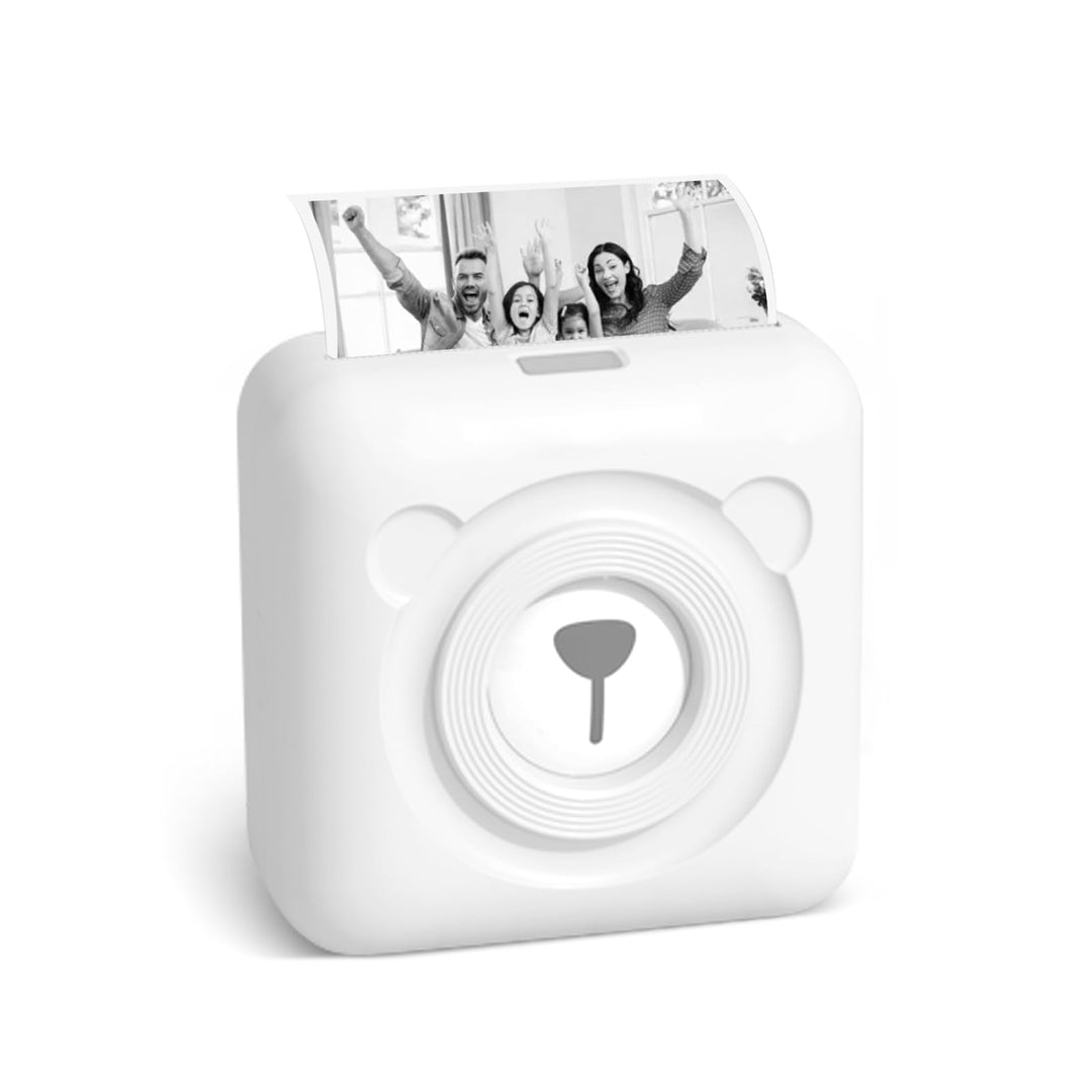 Etikettendrucker, Monochrom, Mini Drucker für Smartphone,PeriPage Sticker Drucker Klein Mini Fotodru