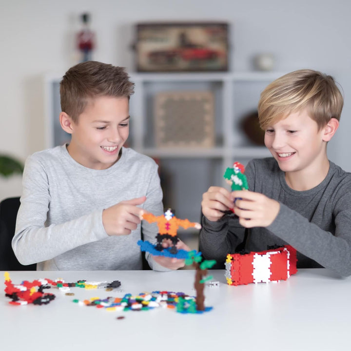 Plus-Plus 3310 Geniales Konstruktionsspielzeug, Open Play Basic, Bausteine-Set, 600 Teile Single, Si