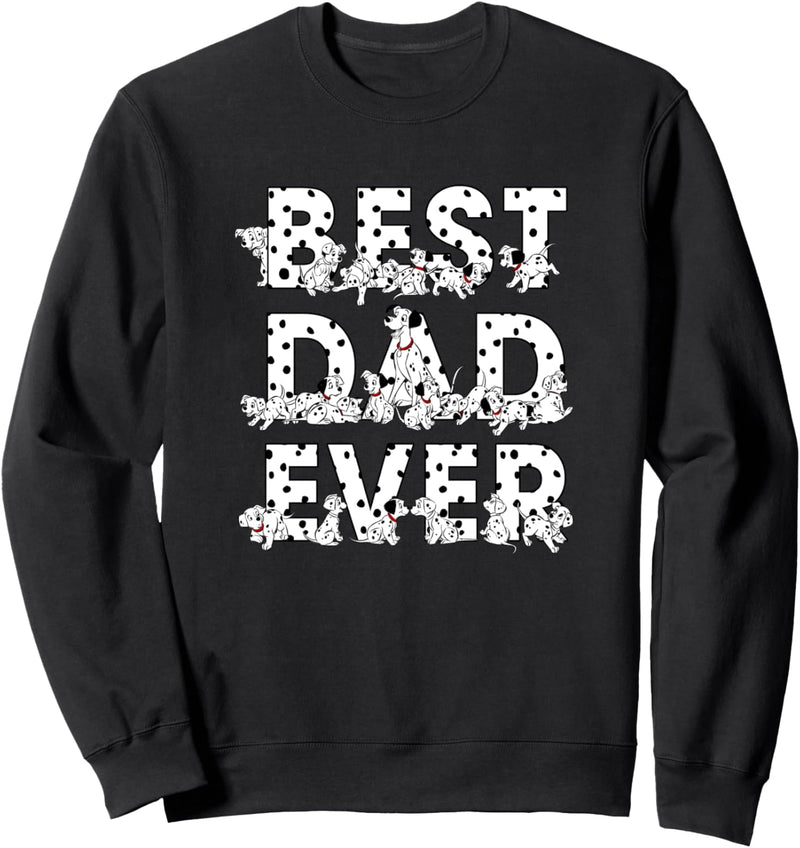 Disney 101 Dalmatiner Best Dad Ever Sweatshirt