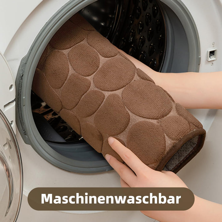chakme Badematte Memoryschaum Badteppich Memory Foam Duschvorleger Saugfähige Badvorleger Badezimmer