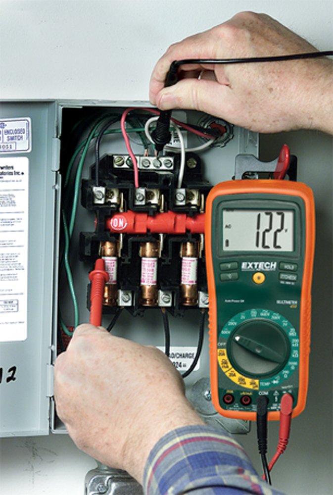 Extech Professionelles 8-Funktionen-Multimeter, 1 Stück, EX410