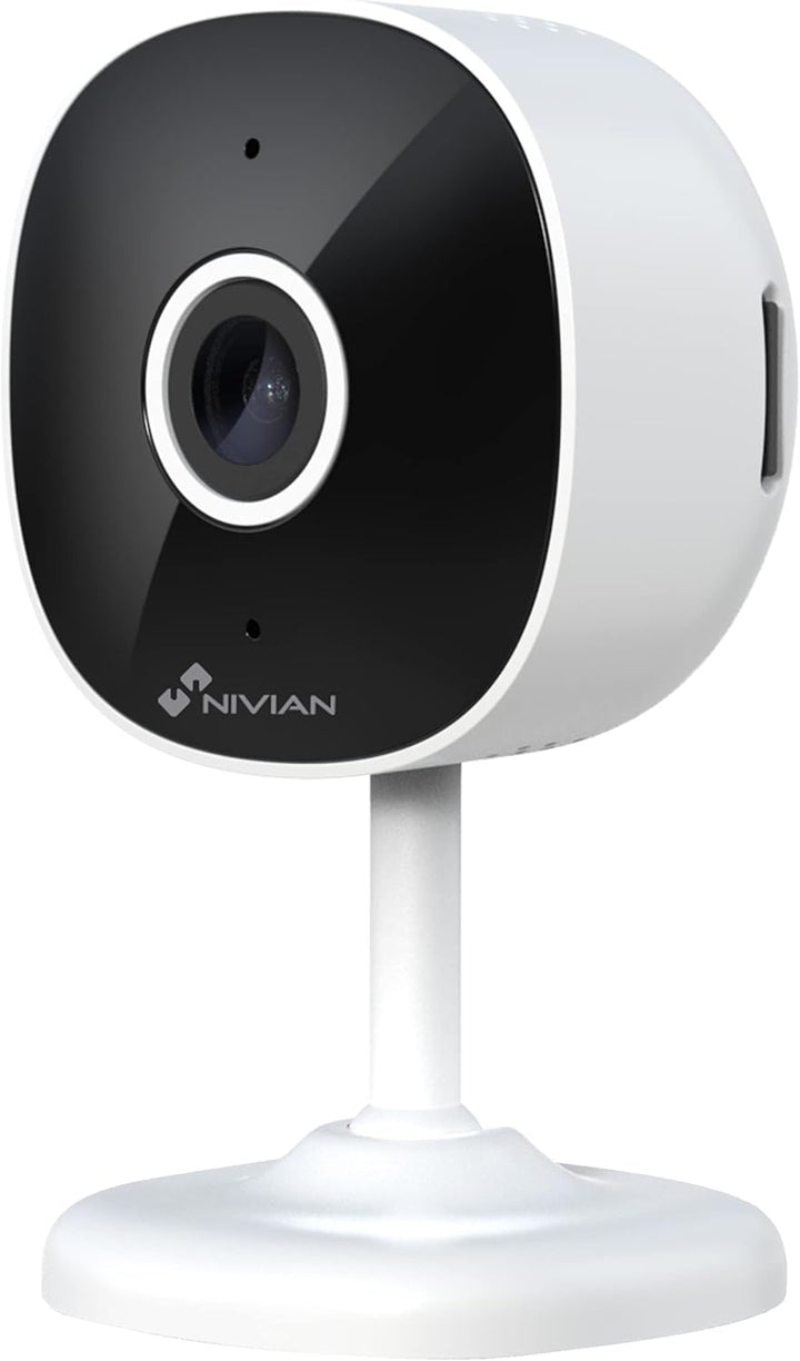 NIVIAN Kamera + WLAN-Steckdose 2,4 GHz - Aufnahme auf MicroSD (Nicht im Lieferumfang enthalten) - 2